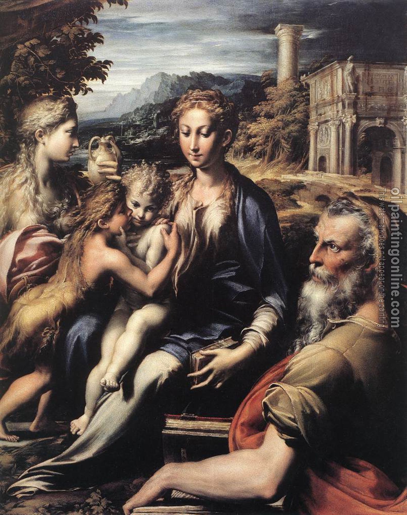 Parmigianino - Madonna and Child with Saints